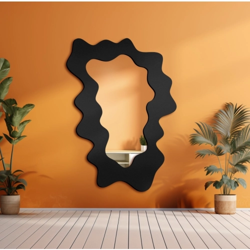 Lustro nieregularne w ramie mdf - MISTY – Blobs Mirrors